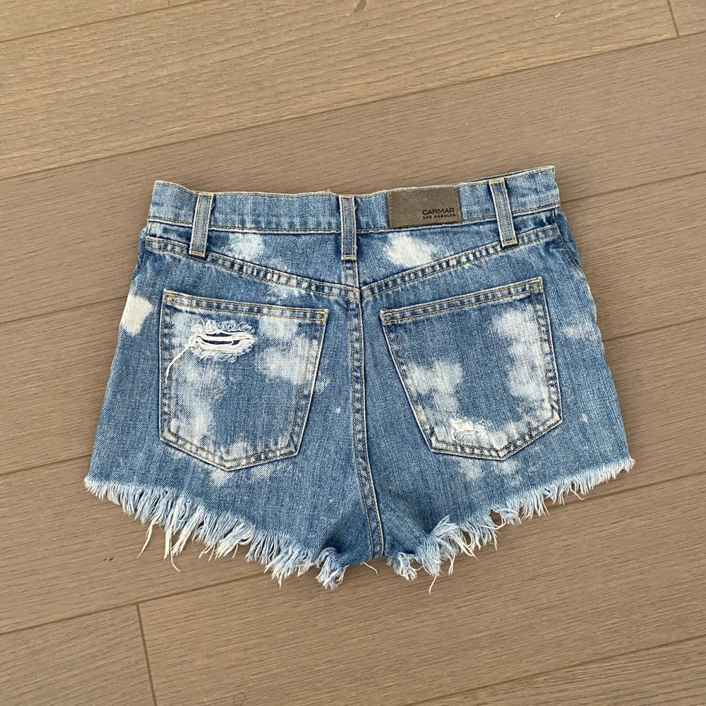 Carmar Ripped Jean Shorts - Picture 2 of 2